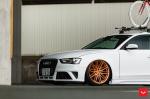 Audi A4 Avant 2.0T Quattro on Vossen Wheels (VFS4) 2018 года (JP)